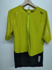 POC Résistance Road UV Sunscreen  Gr. L Gelb Schwarz Rennrad Trikot Gravel Mtb 