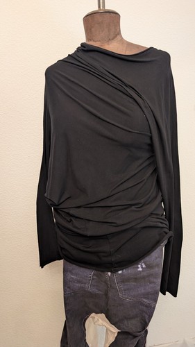 Shirt total schräg - in, schwarz