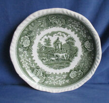 Adams Untertasse 17 cm English Scenic grün weitere, Keramik für Suppentassen