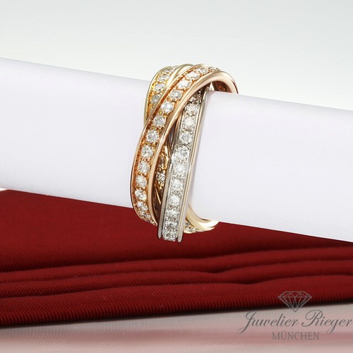 Cartier ring trinity gelbgold - cartier,