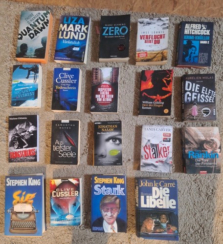Krimi thriller paket - 25,