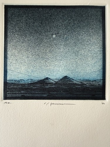 Aquatinta radierung - aquatinta,