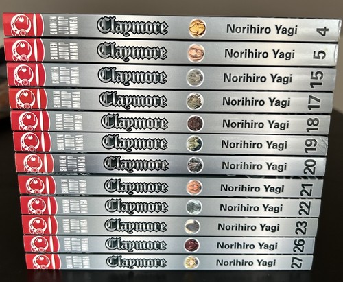 Claymore manga konvolut - claymore,