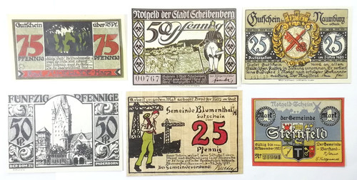 Notgeldscheine deutsches - notgeldscheine,