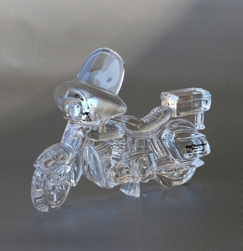Hofbauer glasfigur harley - glasfigur,,