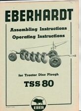 Firma Pflug Eberhardt, Ulm Donau, englischsprachiger Prospect TSS 80, ca. 1955