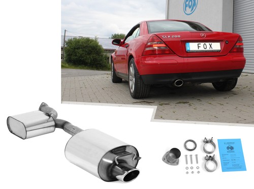 Fox edelstahl komplettanlage - edelstahl,