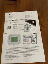 Sammler Used Ticket FC Augsburg - FC Bayern München DFB-Pokal 19.10.2022