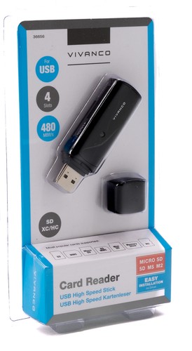 Vivanco usb stick kartenleser - vivanco,