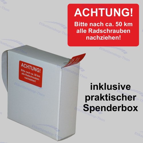 500 serviceaufkleber reifen - 500,