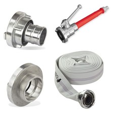 ✅ Storz ★ Zubehör ★ Bauschlauch ★ Storzschlauch ★ D C B A ★ Feuerwehrschlauch ✅