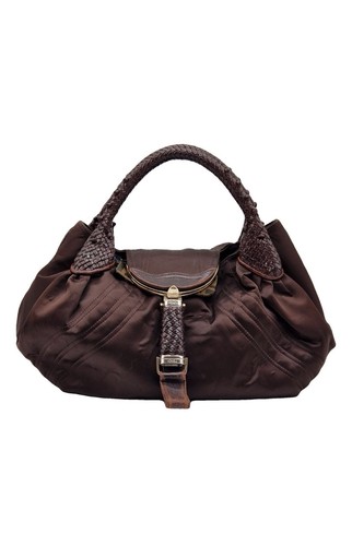 Fendi tasche spy - spy, moro