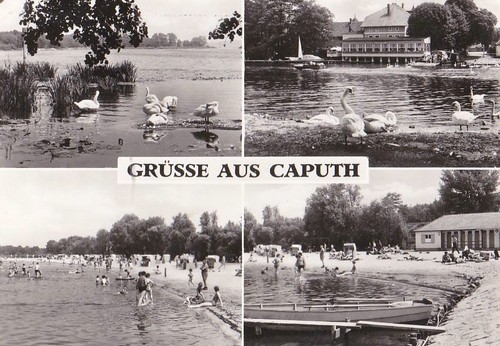 Ansichtskarte caputh gelaufen - caputh,