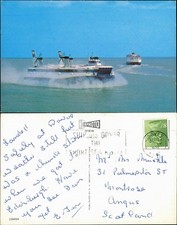 Ansichtskarte  Luftkissenboote Hovercraft Hochsee Luftkissenboot Foto-AK 1970