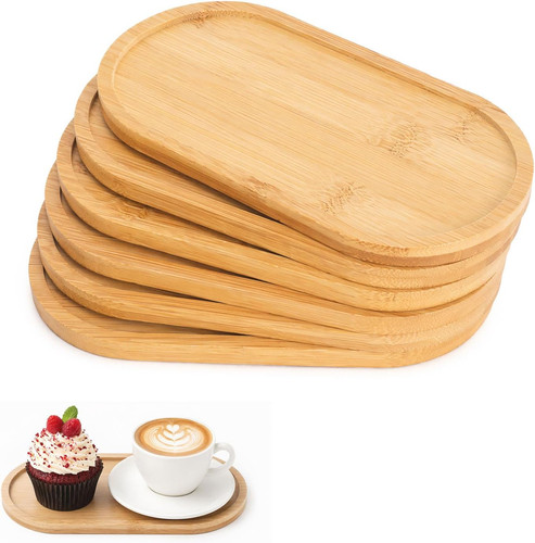 Holztablett set stück - holztablett, 6