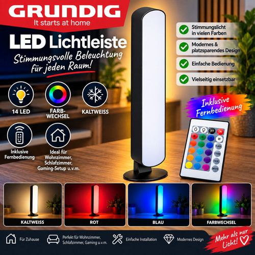 Grundig led rgb tischlampe - rgb,