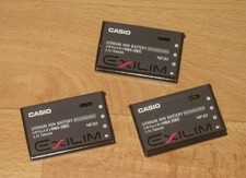 3 Stück Akku NP-20 für Casio