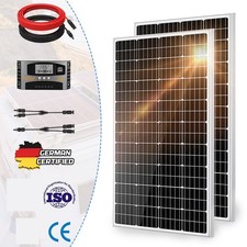2 Pieces 600W Solarpanel Kit
