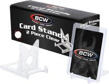 5x BCW 2 Piece Stand
