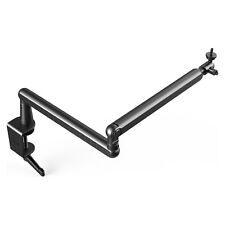 FIFINE Mikrofon Arm Flach Einstellbarer Stangen Microphone Ständer Mikrofonclip