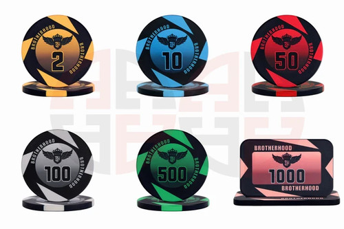 Brotherhood poker chips - brotherhood,