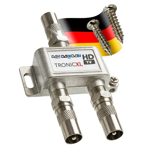 Kabel verteiler 2fach - kabel, tv