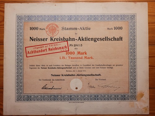 Bahn 1913 neisser - !,