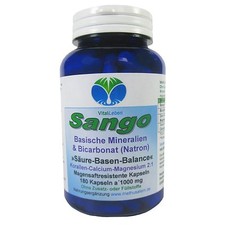 Sango basische Mineralien + Bicarbonat (Natron) 180 Kapseln. 25058