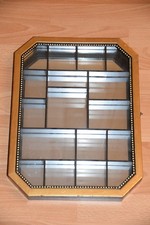 Setzkasten, mit Glastür und