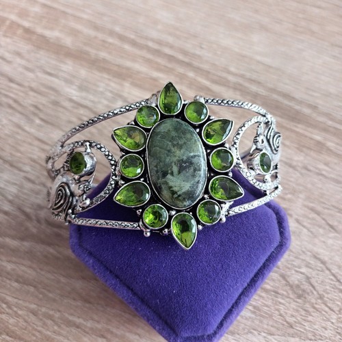 Peridot armspange - ,