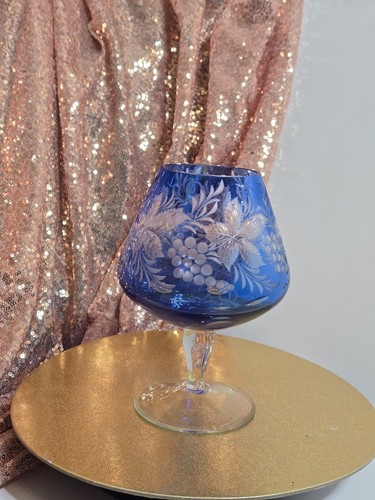 Vintage kristallglas vase - kristallglas,