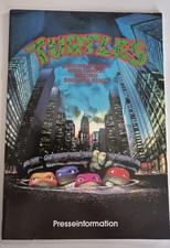 TURTLES KINO FILM PRESSE MAGAZIN 33 SEITEN SELTEN