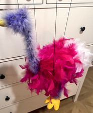 Straußen Marionette Puppe