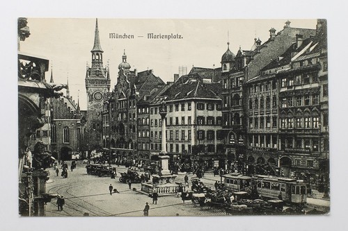 Postkarte münchen - -,
