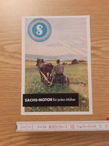 Original prospekt sachs motor - sachs,