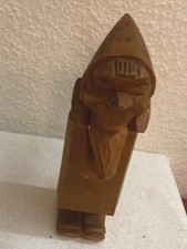 Alter Nussknacker geschnitzt Holz Zwerg