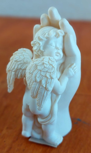 Engel figur hand weiß - ,