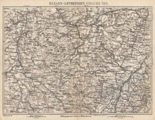 Elsass und Lothringen Norden