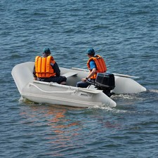 Kajak Aufblasbar 2 Personen Schlauchboot Paddelboot Sportboot Angelboot 230cm