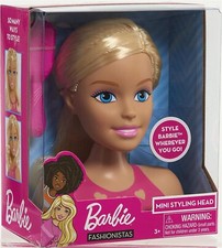 Barbie Mini Frisierkopf Blond