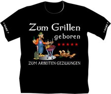 T-Shirt Shirt Zum Grillen