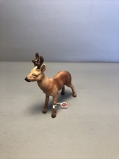 Schleich | Hirsch | 1:12 | Mit Flagge | Handgemalt | Vintage | #6