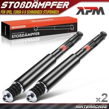 2x Federbein Stoßdämpfer Gas