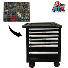 Werkzeugwagen Werkstattwagen gefüllt Werkbank Werkzeugset Werkstattausrüstung