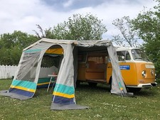 Bus vorzelt retro - vw,