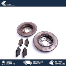 Bremsscheiben 278mm mit Bremsbelägen Hinten Mercedes Benz C-Klasse W204