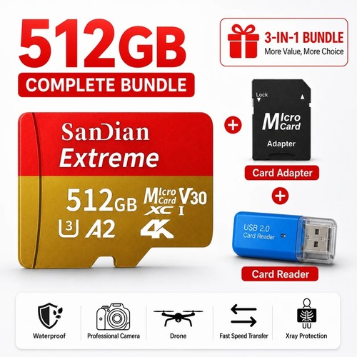 Micro memory card - card, 128gb