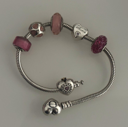 Pandora charm armband - pandora, charm-armband