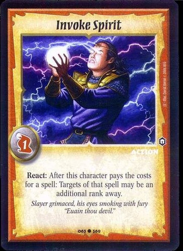 Invoke spirit action - invoke,