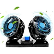 Ventilator 12 Volt, Doppelkopf